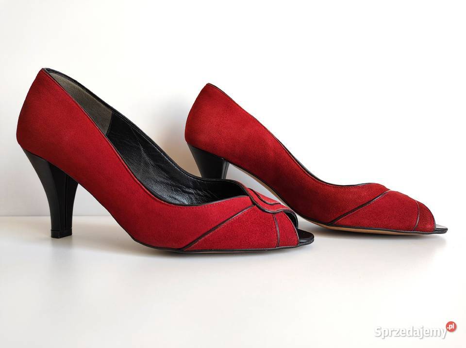 7266 VAN DAL ładne ciemnoczerwone skóra 395 opolskie Kędzierzyn-Koźle