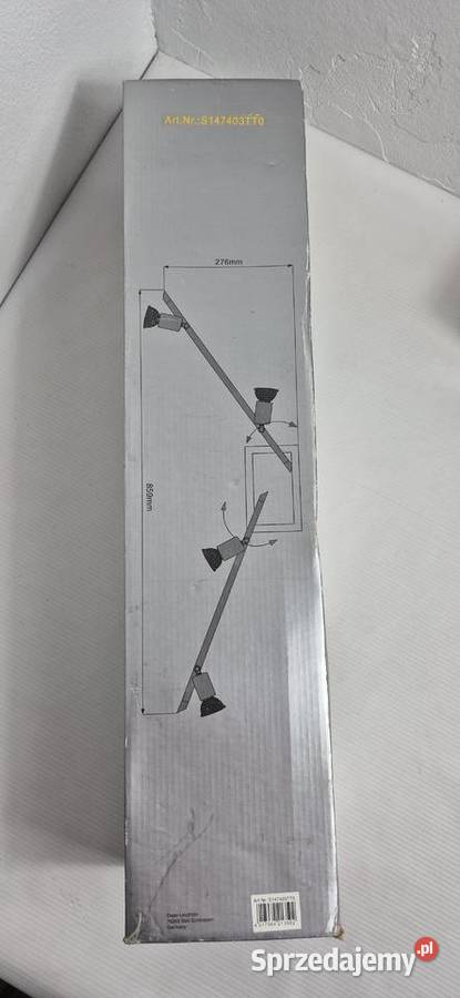 Stylowa Lampa Sufitowa Dapo Leuchten Linos 4 Biłgoraj sprzedam