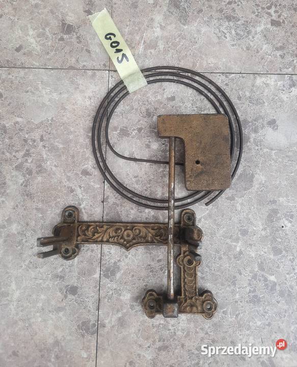 G015 Gong sanki mocowanie mechanizmu starego Tczew
