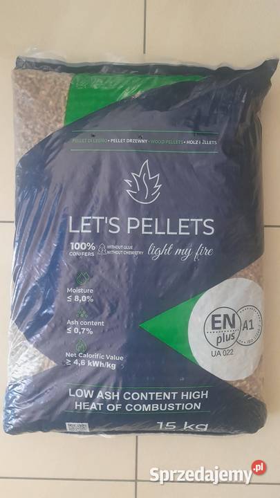 Pellet pelet LETS PELLET 6mm niebieski Opał
