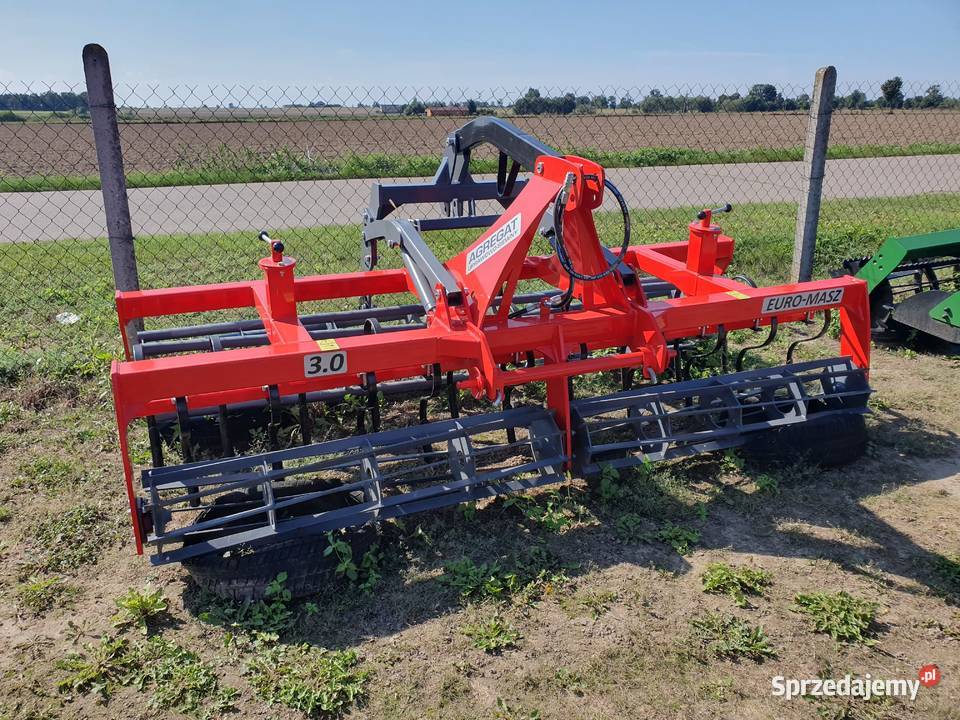 Agregat Euromasz uprawowo siewny 3m Promocja Krośniewice