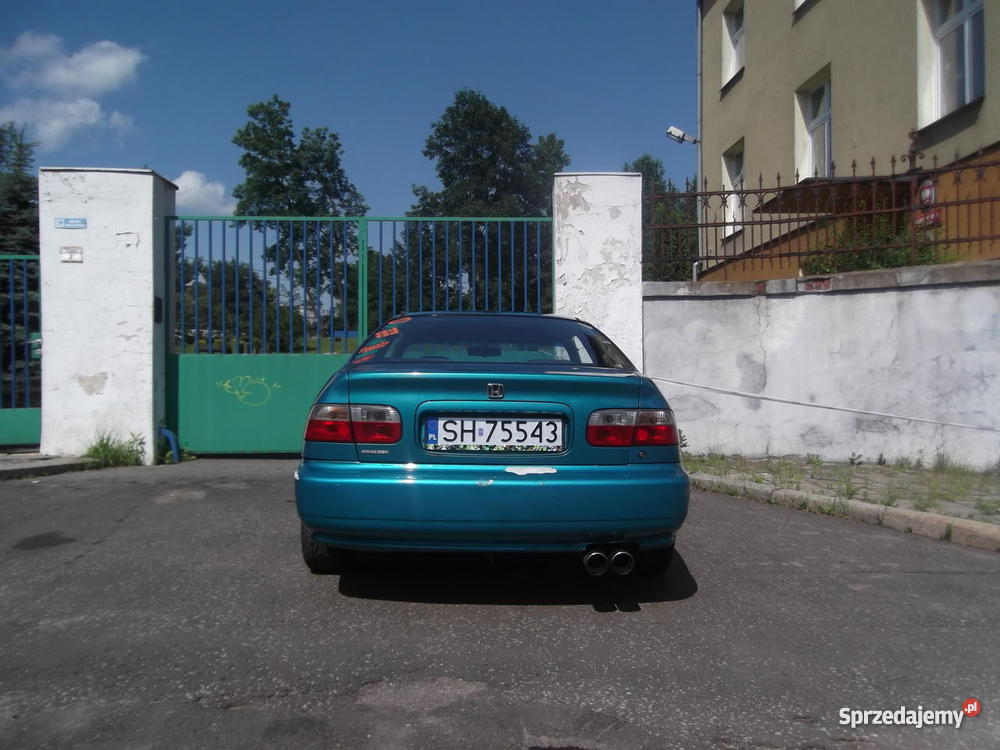 Honda Civic V Coupe D15B7 15 16V 101 sprowadzony Chorzów