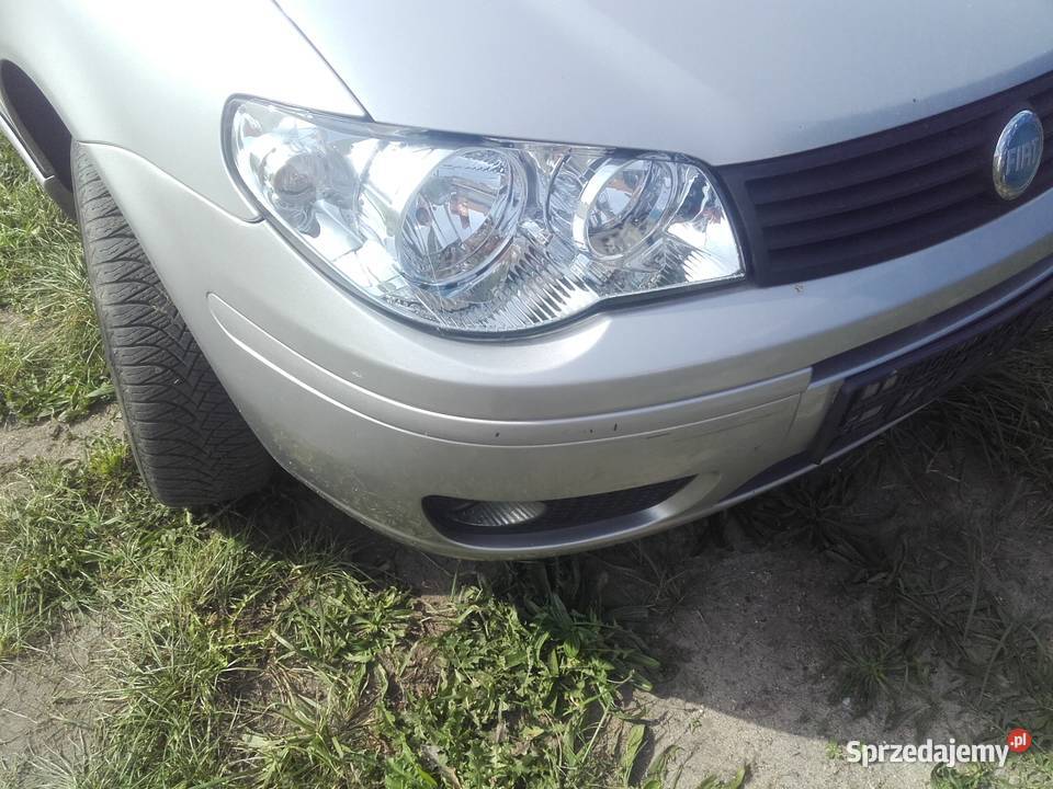 Fiat Albea lift maska zderzak reflektory łódzkie Łódź