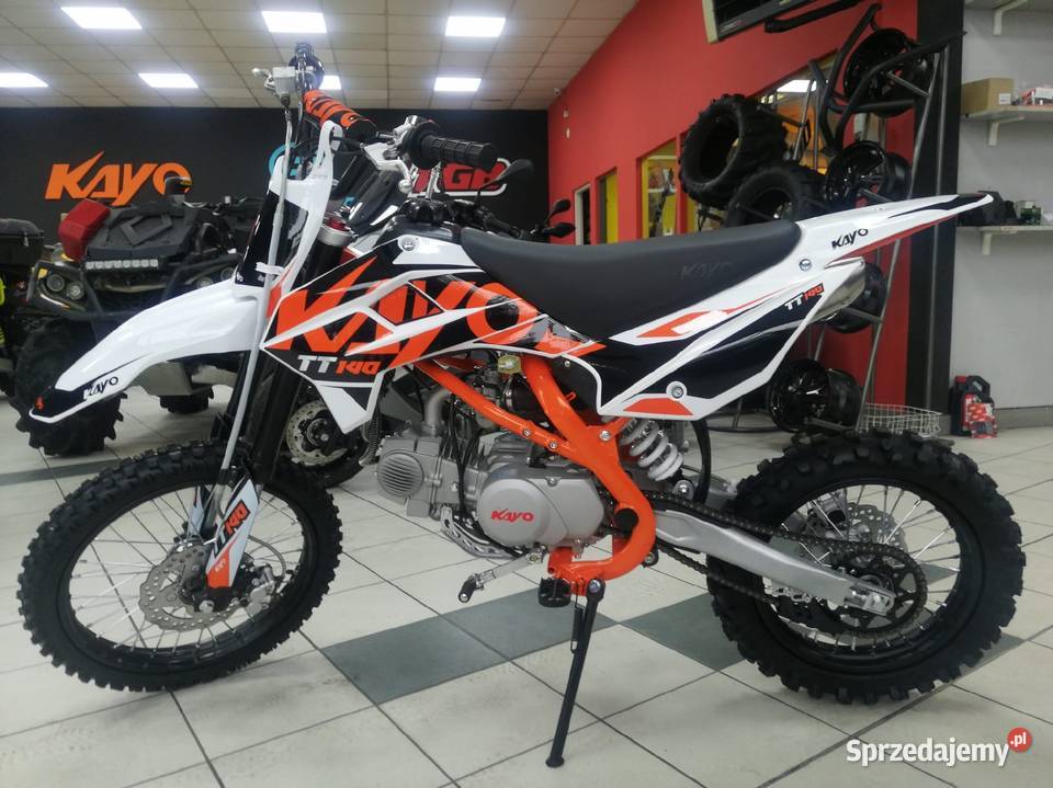 PIT BIKE KAYO TT140 cross enduro dystrybucja i Nowy Sącz