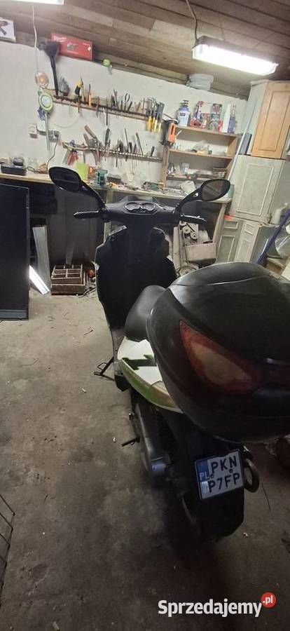 Skuter 50cc 2t zarejestrowany Niski przebieg wielkopolskie