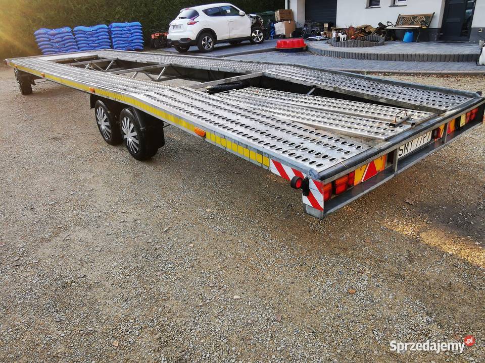 Laweta WIDPOL obrotnica na dwa auta lawety Koziegłowy