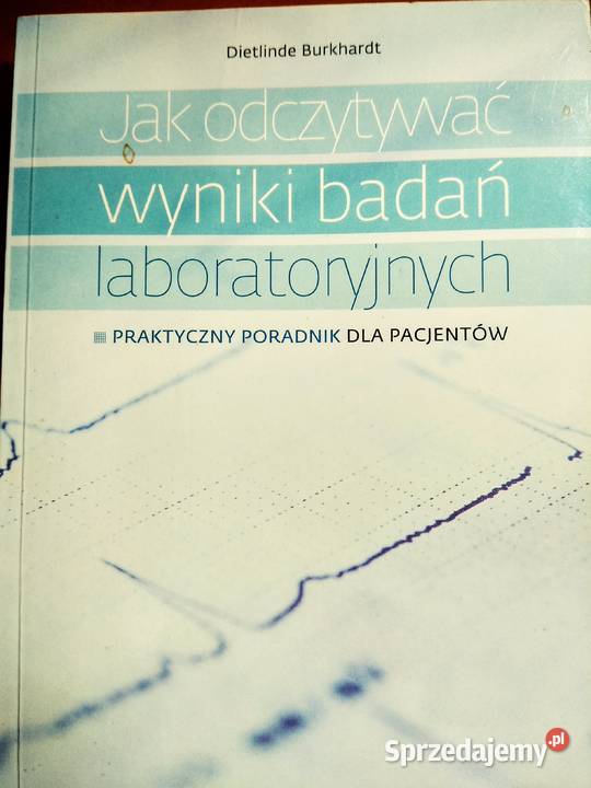 Wyniki badań laboratoryjnych książka antykwariat Antykwariat Warszawa