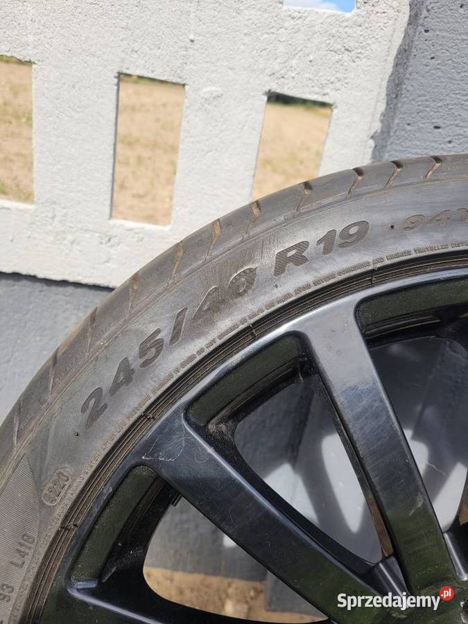 Sprzedam komplet 4 koł 19 opona felga Skaryszew