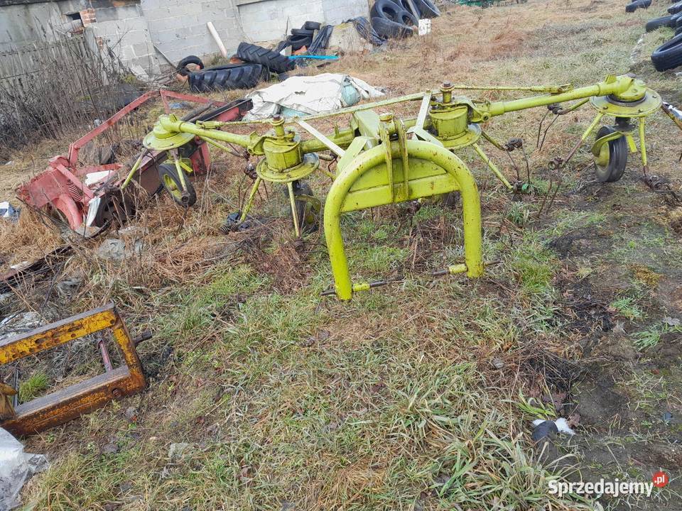 Przetrząsacz do siana Claas WAS 450 nieuszkodzony wielkopolskie Tomaszew