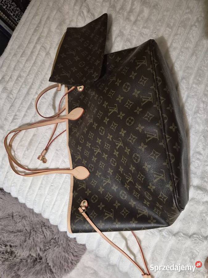 torba louis vuitton brązowy/beżowy Torby i torebki kujawsko-pomorskie Grudziądz