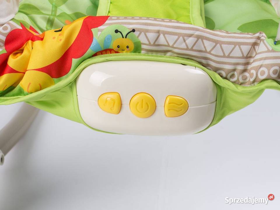 Leżaczek bujaczek kołyska wibracje muzyka lew Bielsk Podlaski