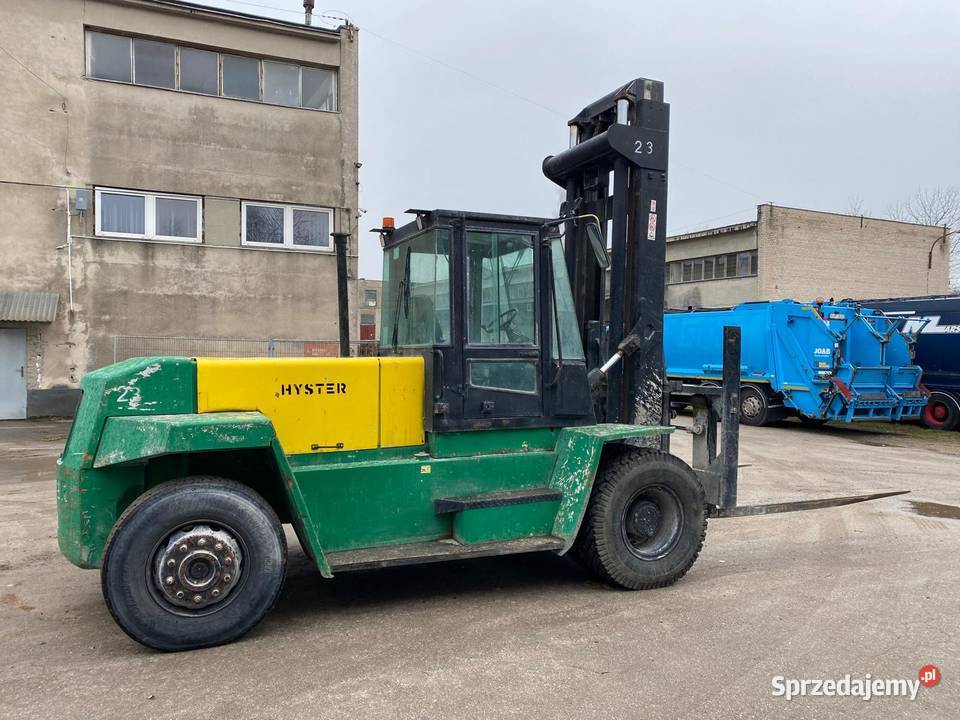 Wózek widłowy Hyster H1400XL 14 ton świętokrzyskie Wola Murowana