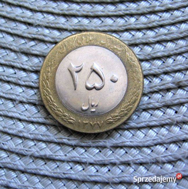 Iran 250 Rialów 1998r Kalisz