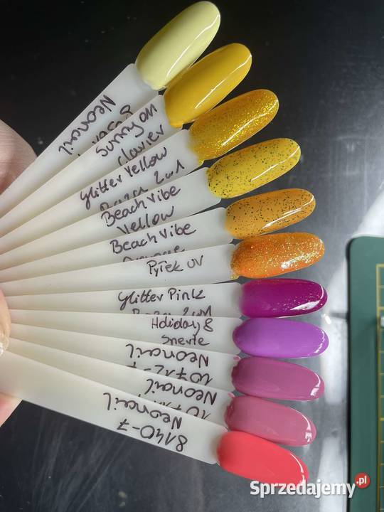 Zestaw do manicure hybrydowego żelowego Szczerbice