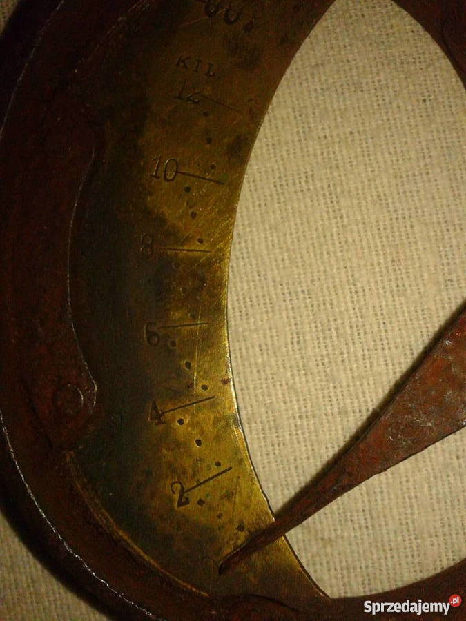 Stara waga targowa zbozowo detaliczna 075 sprzedam