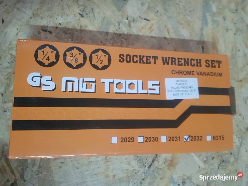 Torksy nasadowe 14 38 12 gs mg tools 3xPokrętło Głogowa