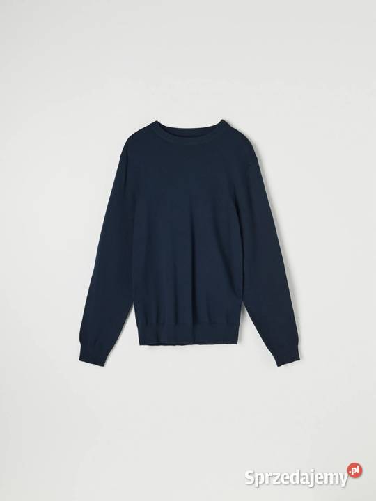 granatowy sweter męski Sinsay