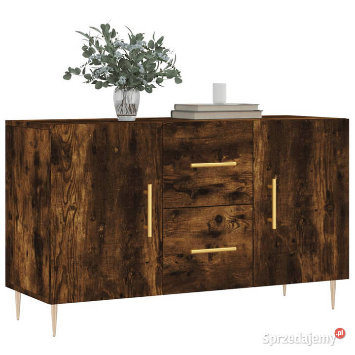 Komoda przydymiony dąb 100x36x60 materiał Warszawa
