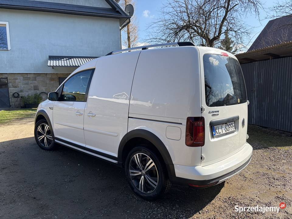 VOLSKWAGEN Caddy alltrack 2019r Salon Polska biały Caddy małopolskie Limanowa