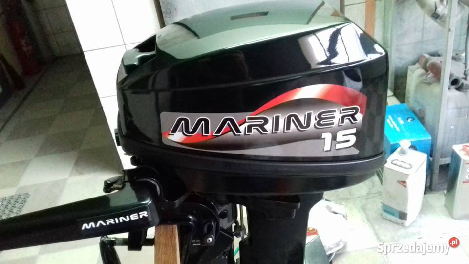 Naklejka logo na silnik zaburtowy Mariner Suzuki Wrocław sprzedam