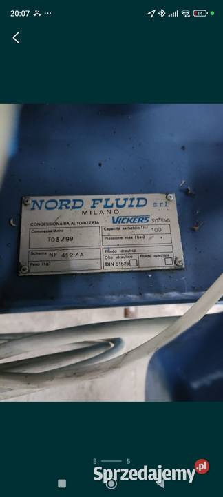 Zasilacz hydrauliczne Stężyca