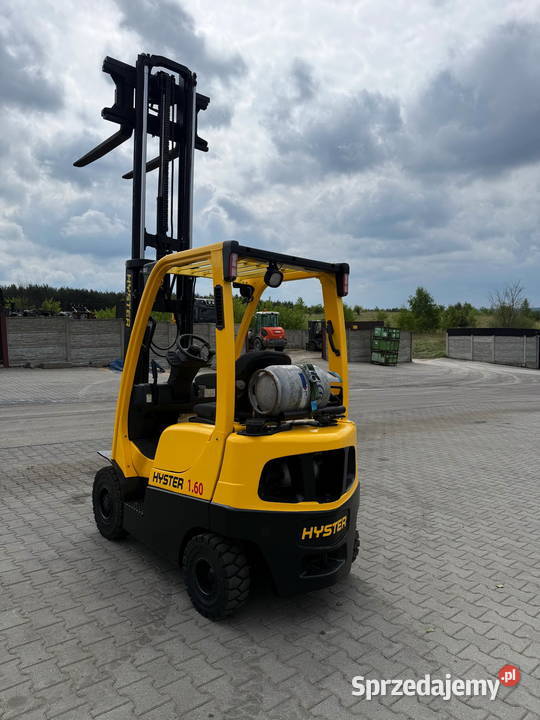 wózek widłowy HYSTER H16FT LPG 1600 330m wolny gaz Działoszyn