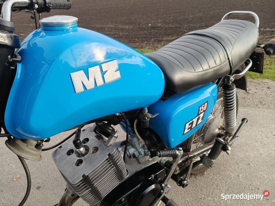 MZ ETZ 150 motocykl MZ 1987 z dokumentami Nowe Skalmierzyce