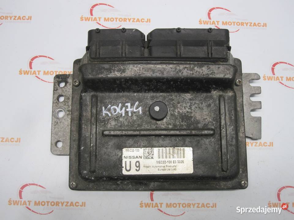 NISSAN MICRA K12 14B komputer sterownik silnika osobowe Kielce