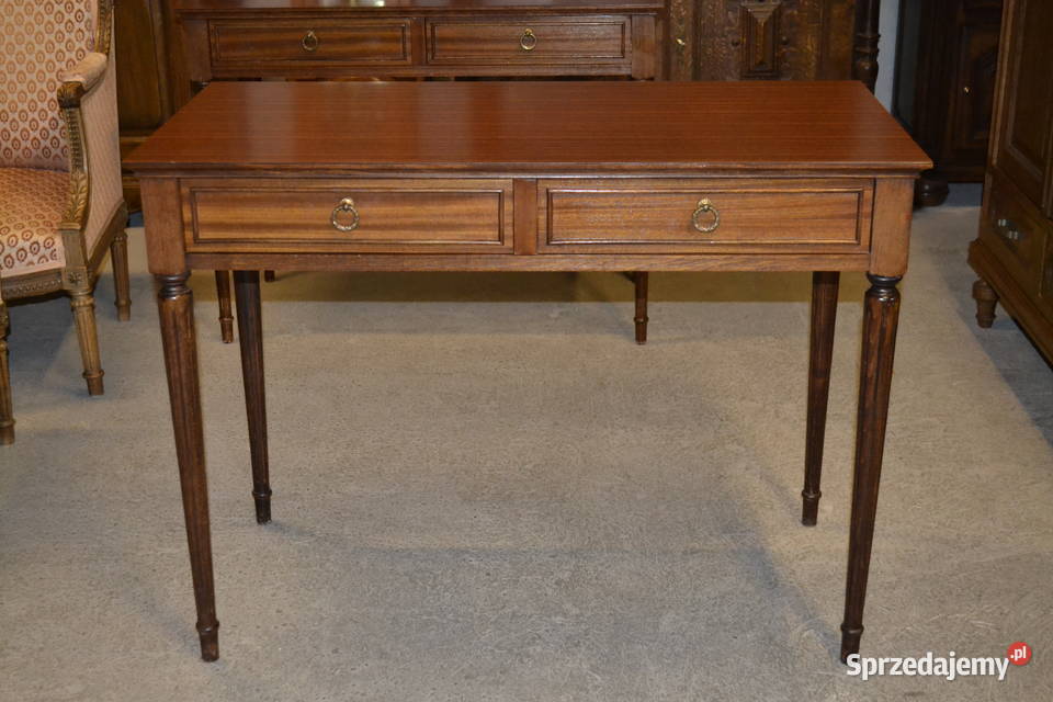 biurko z szufladami orzech Będzin