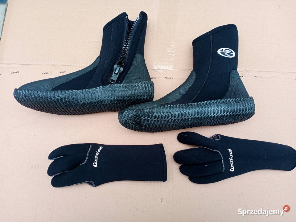 Buty i rękawiczki neoprenowe do nurkowania Pruszków