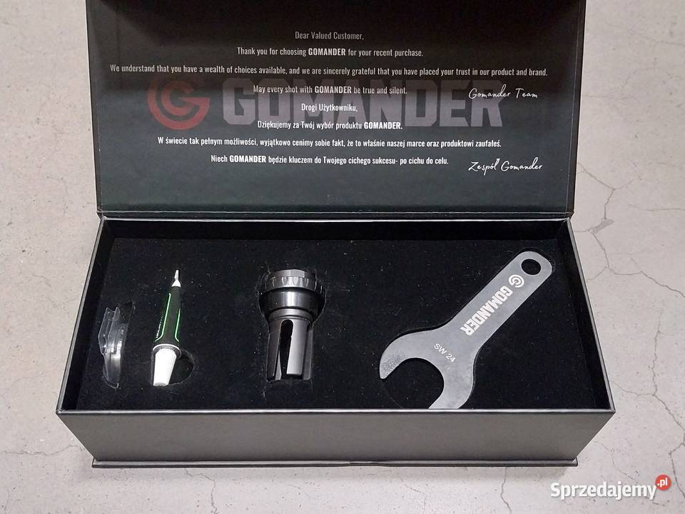 Kompensator Quadron S 9 mm 1228 UNEF 725033 Sporty strzeleckie i myślistwo śląskie