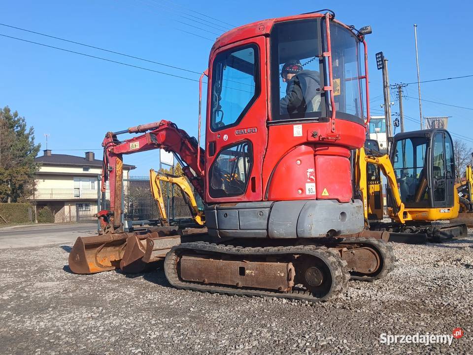 Minikoparka Komatsu PC20MR2 z 2006 roku 3 łyżki Koparki łódzkie
