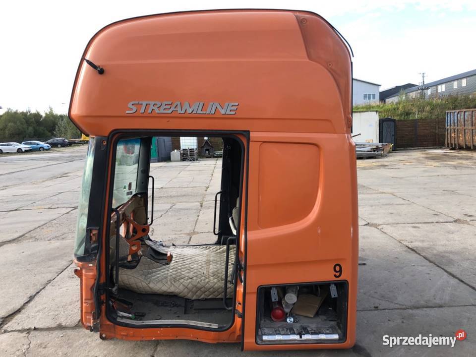 KABINA SCANIA PGRT series CZERWONY NADWOZIA