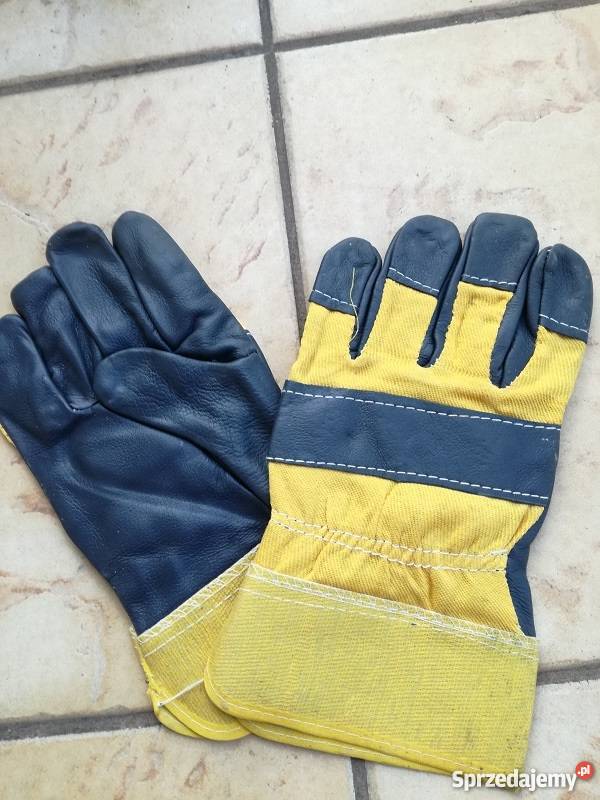 Rękawice robocze skórzane ochronne budowlane Sieradz