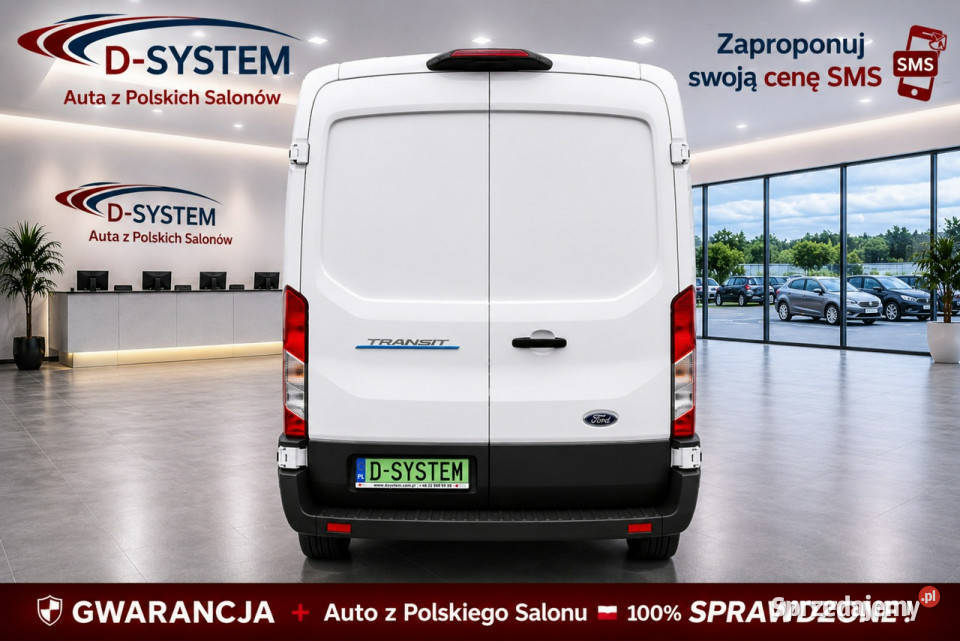 Ford Transit 2024r ETransit 250 184 Salon Polska Białystok