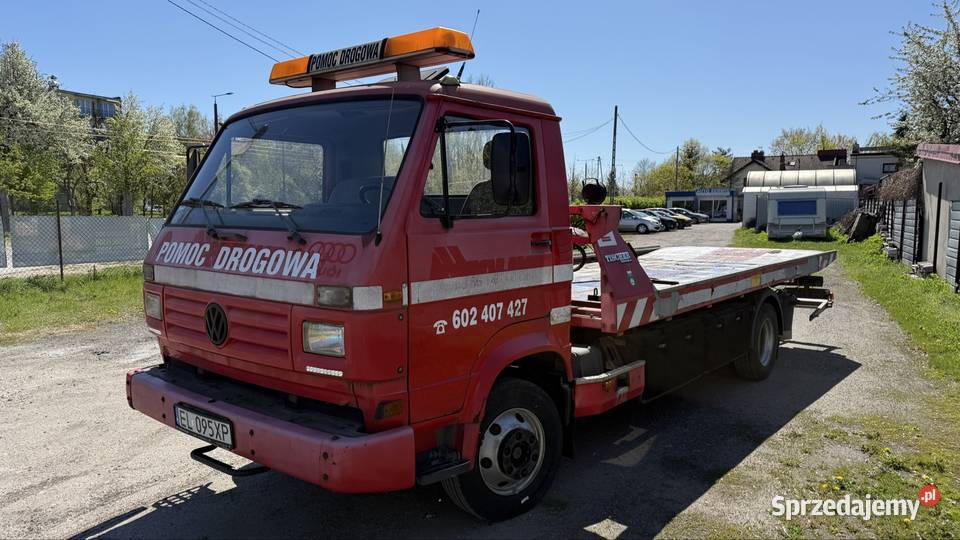 VW L80 43TD Platforma Widelec TISCHER Pomoc szyberdach Łódź sprzedam