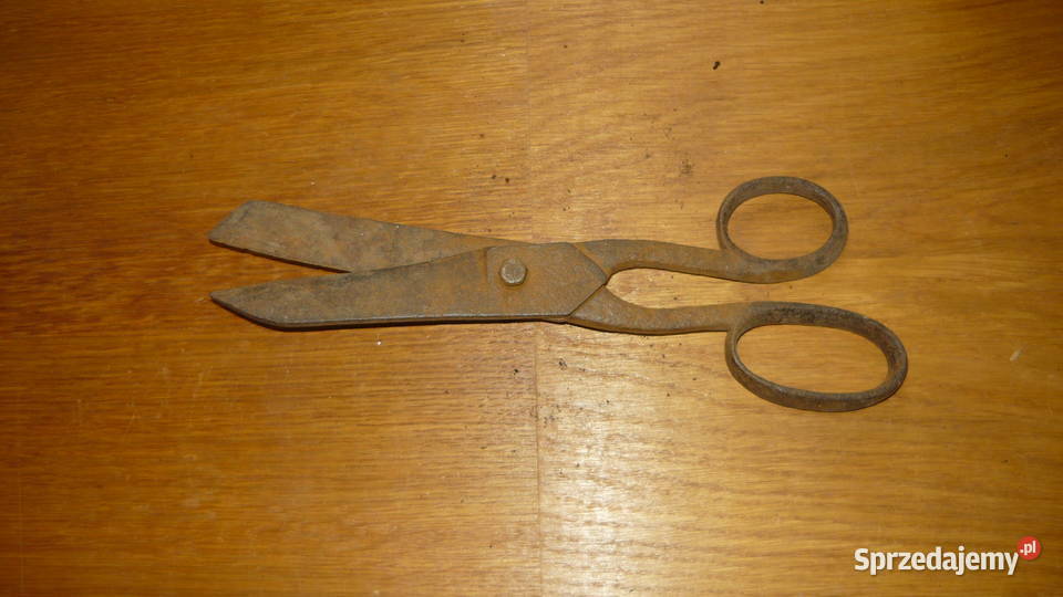Nożyczki stare nożyce krawieckie przedwojenne