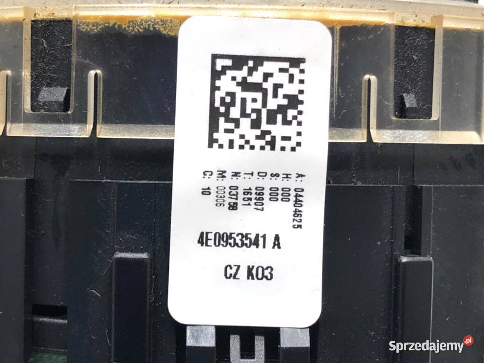 TAŚMA AIRBAG AUDI A6 C6 4E0953541A 0411 Kombi