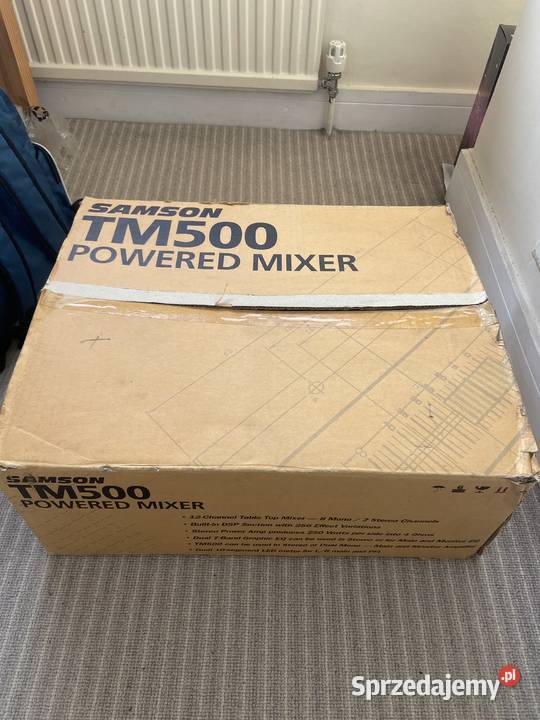 Samson TM500 mixer ze wzmacniaczem mikserym nagłośnienie Biłgoraj