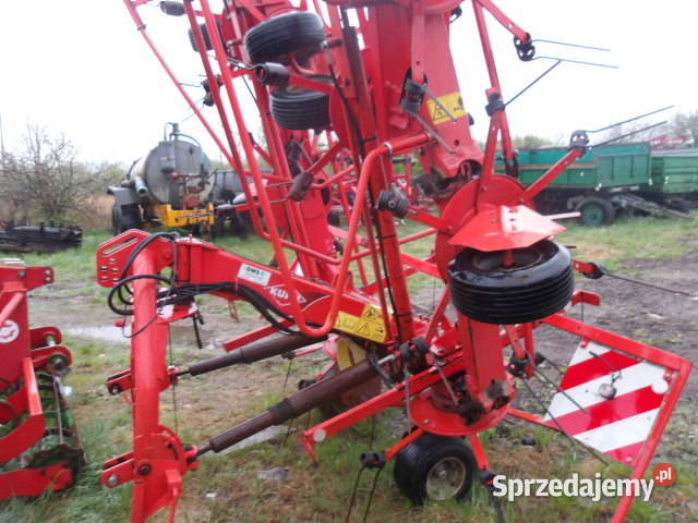 Przetrząsarka przewracarka KUHN GF8702 Tychowo