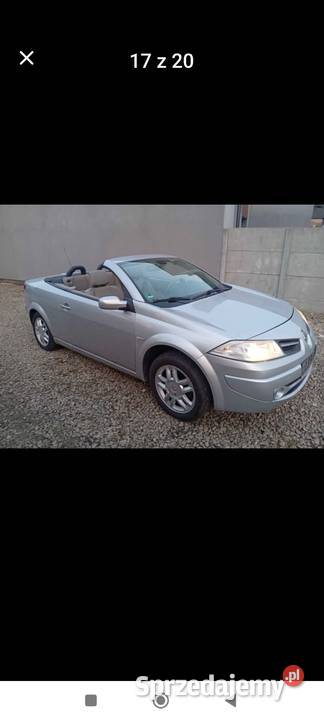 Megane Cabrio 240km Gostynin sprzedam
