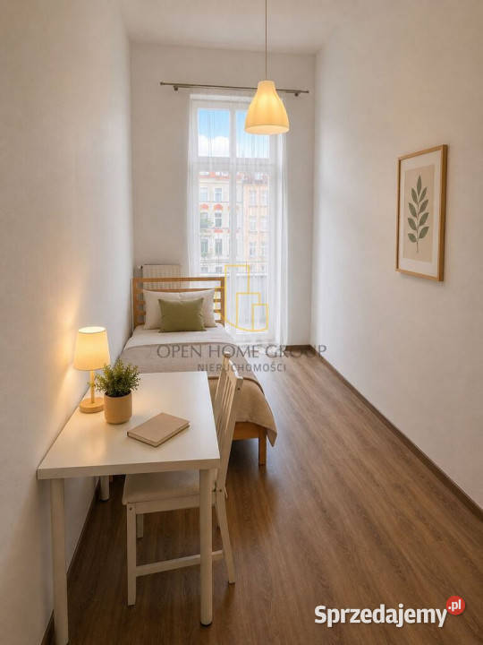 Przestronne pokoje w sercu Wrocławia Plac sprzedam