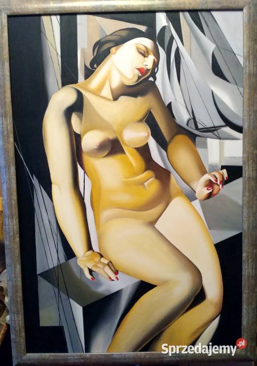 Kopia obrazu Tamary ŁempickiejNiewolnica