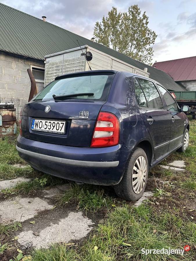 Skoda Fabia 14 2002 mazowieckie Suchcice