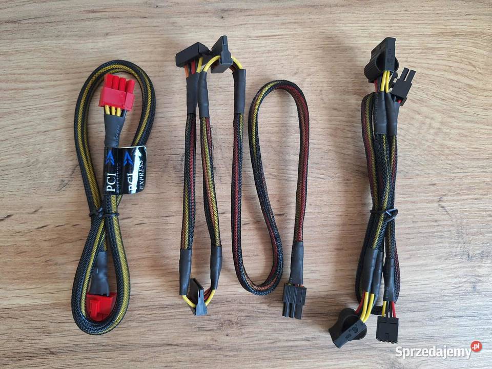 zestaw kabli do PC OCZ nowe