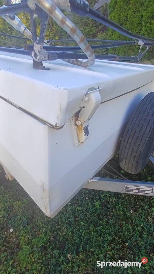 Przyczepka Stema HP350 DDR drobnej kolizji Gorlice