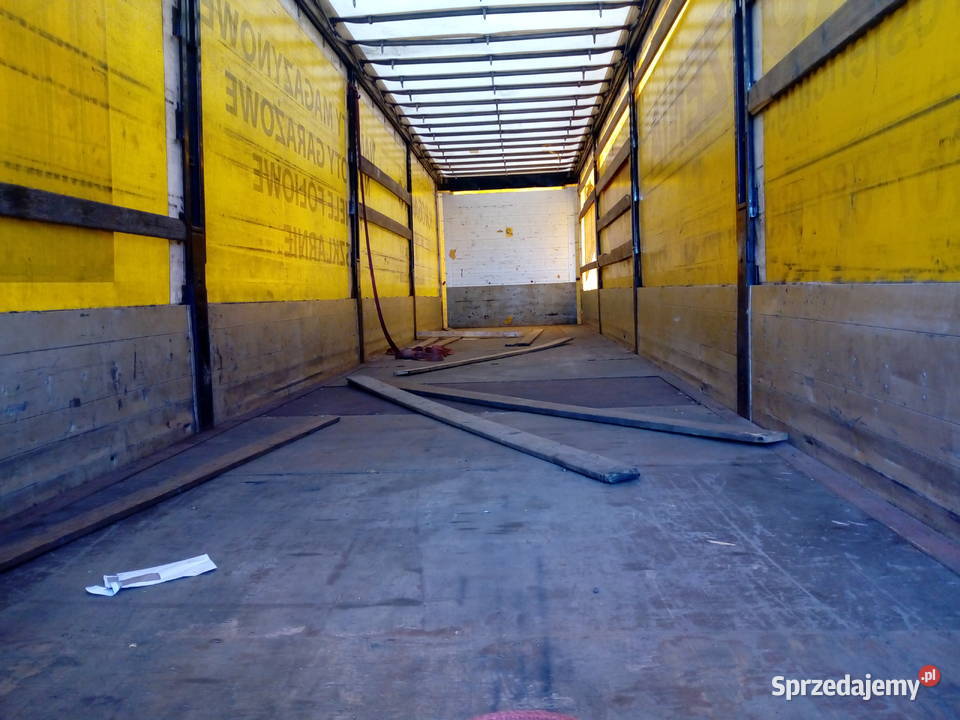 Naczepa Schmitz burto firanka Schmitz Cargobull lubelskie Tomaszów Lubelski sprzedam