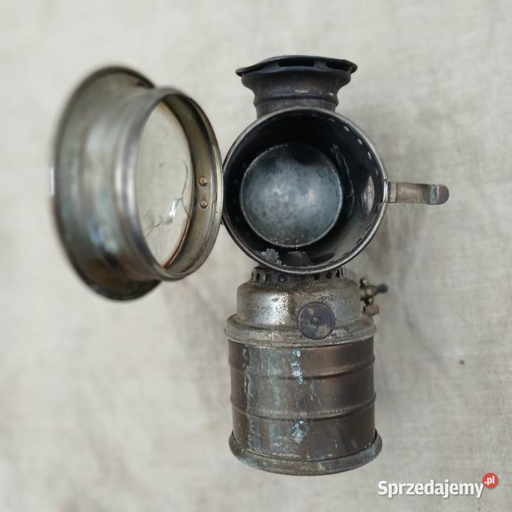 Stara lampa karbidowa lampka Warszawa