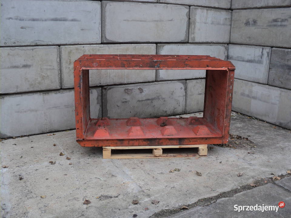 Forma do betonu typ LEGO 160x80x80 uzywanch Drawski Młyn