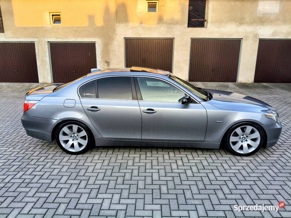 BMW E60 530D 218 Automat Komforty Bezwypadkowy łódzkie Brzeziny